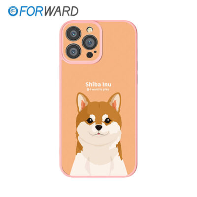 FORWARD Finished Phone Case For iPhone - Animal World FW-KDW015 Sakura Pink