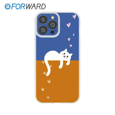 FORWARD Finished Phone Case For iPhone - Animal World FW-KDW025 Wedding White