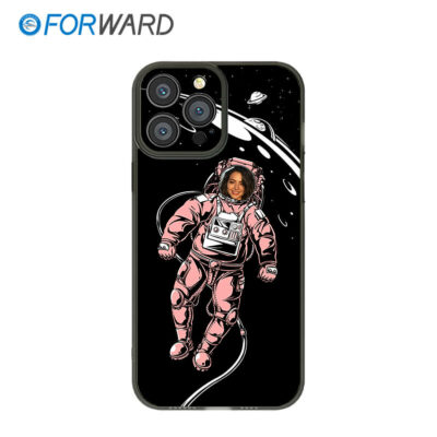 FORWARD Finished Phone Case For iPhone - Customize Your Uniqueness Series FW-KDZ021 Space Gray