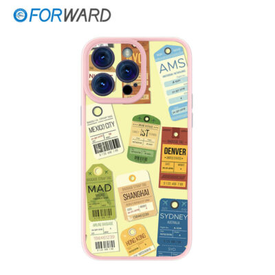 FORWARD Finished Phone Case For iPhone - On The Way Series FW-KZL010 Sakura Pink