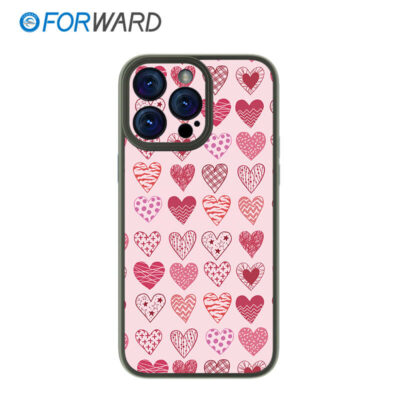 FORWARD Finished Phone Case For iPhone - Take Me To Your Heart Series FW-KZJ004 Space Gray
