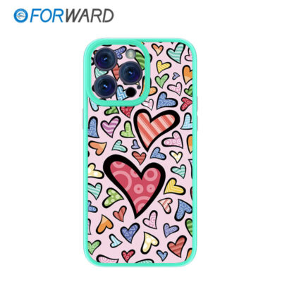 FORWARD Finished Phone Case For iPhone - Take Me To Your Heart Series FW-KZJ011 Fresh Green